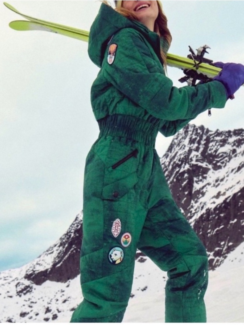 Free People FP Movement All Prepped Patch Ski Suit Medium NWT $748